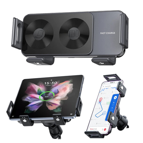Auto Clamping Wireless Car Charger For Galaxy Z Fold Series