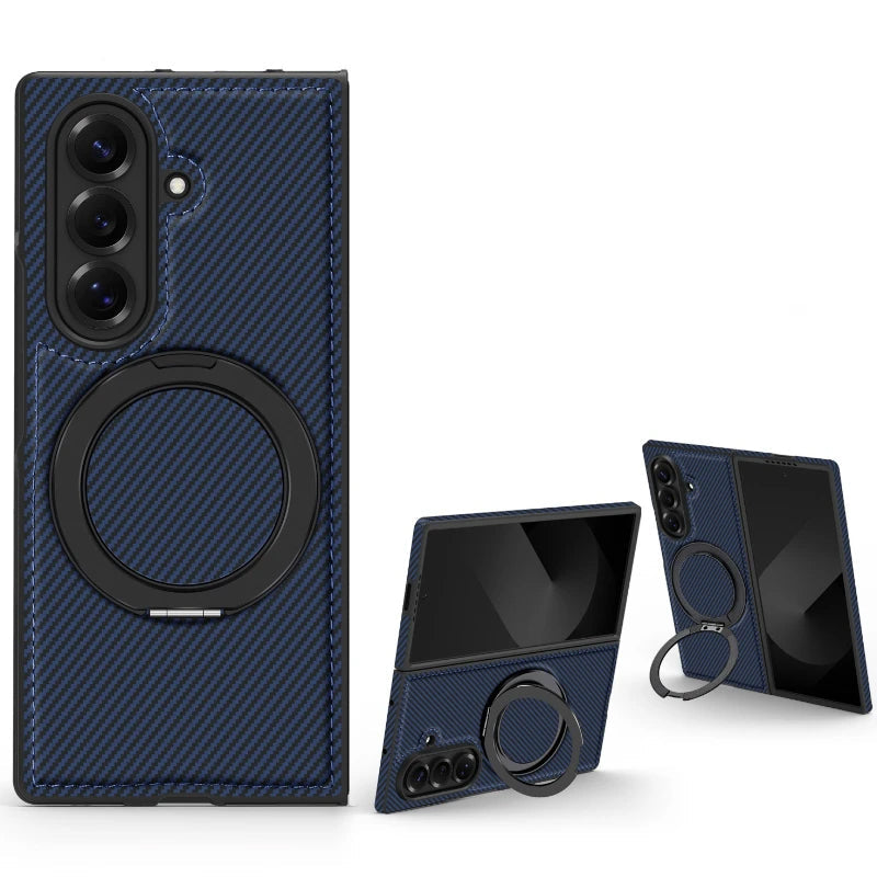 Carbon Fiber Magnetic Ring Case