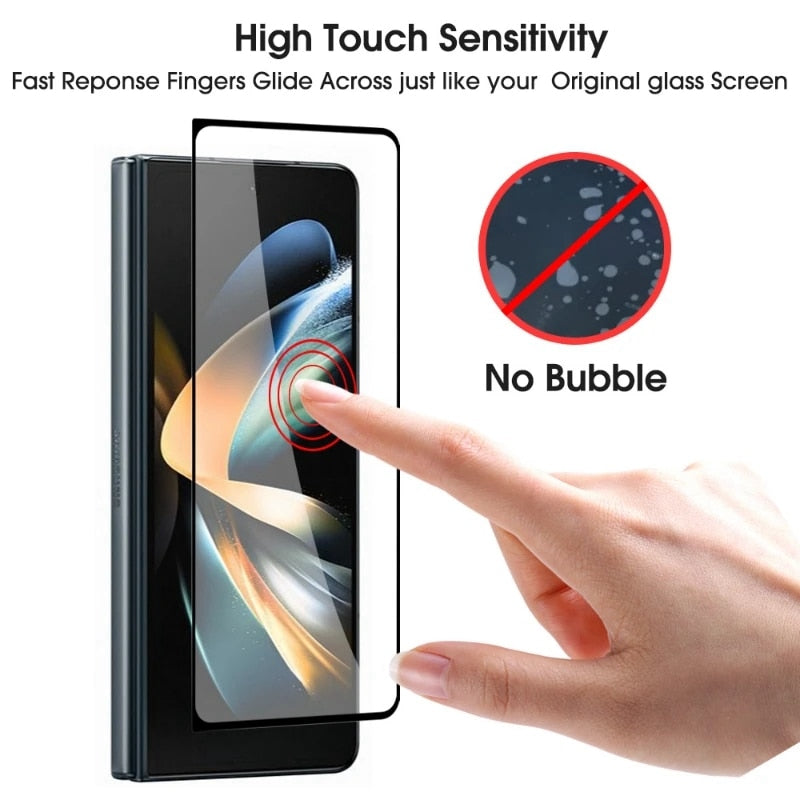 4in1 Screen Protector & Camera Lens Protective For Samsung Galaxy Z Fold