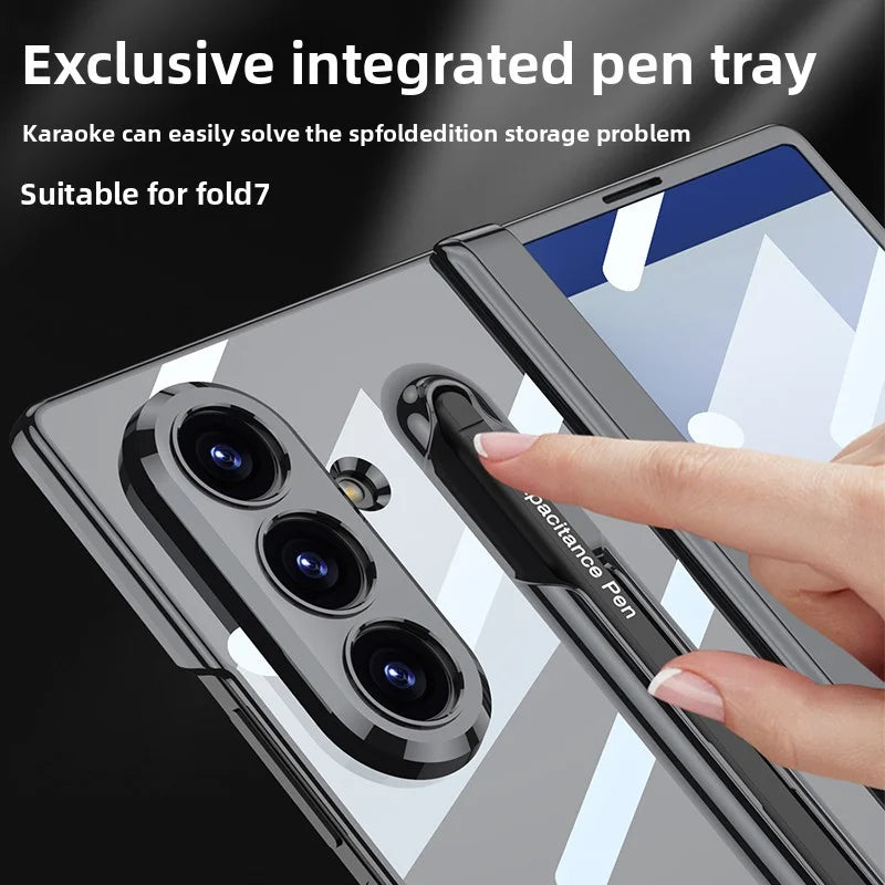 Clear Case with Pen Slot for Galaxy Z Fold 7