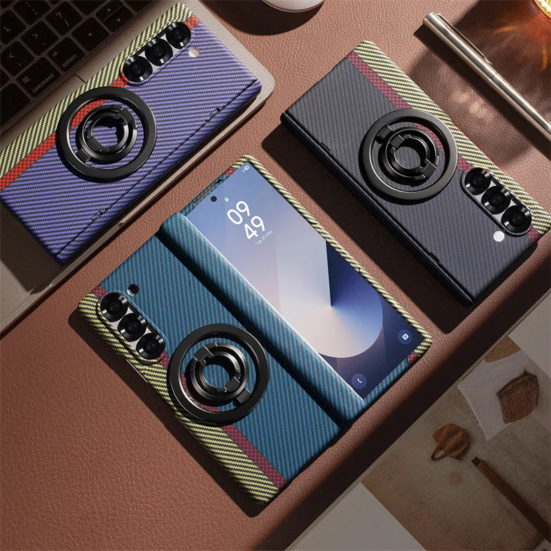 360° Carbon Fiber Protective Case for Z Fold
