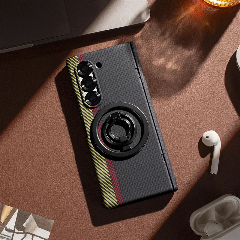 360° Carbon Fiber Protective Case for Z Fold