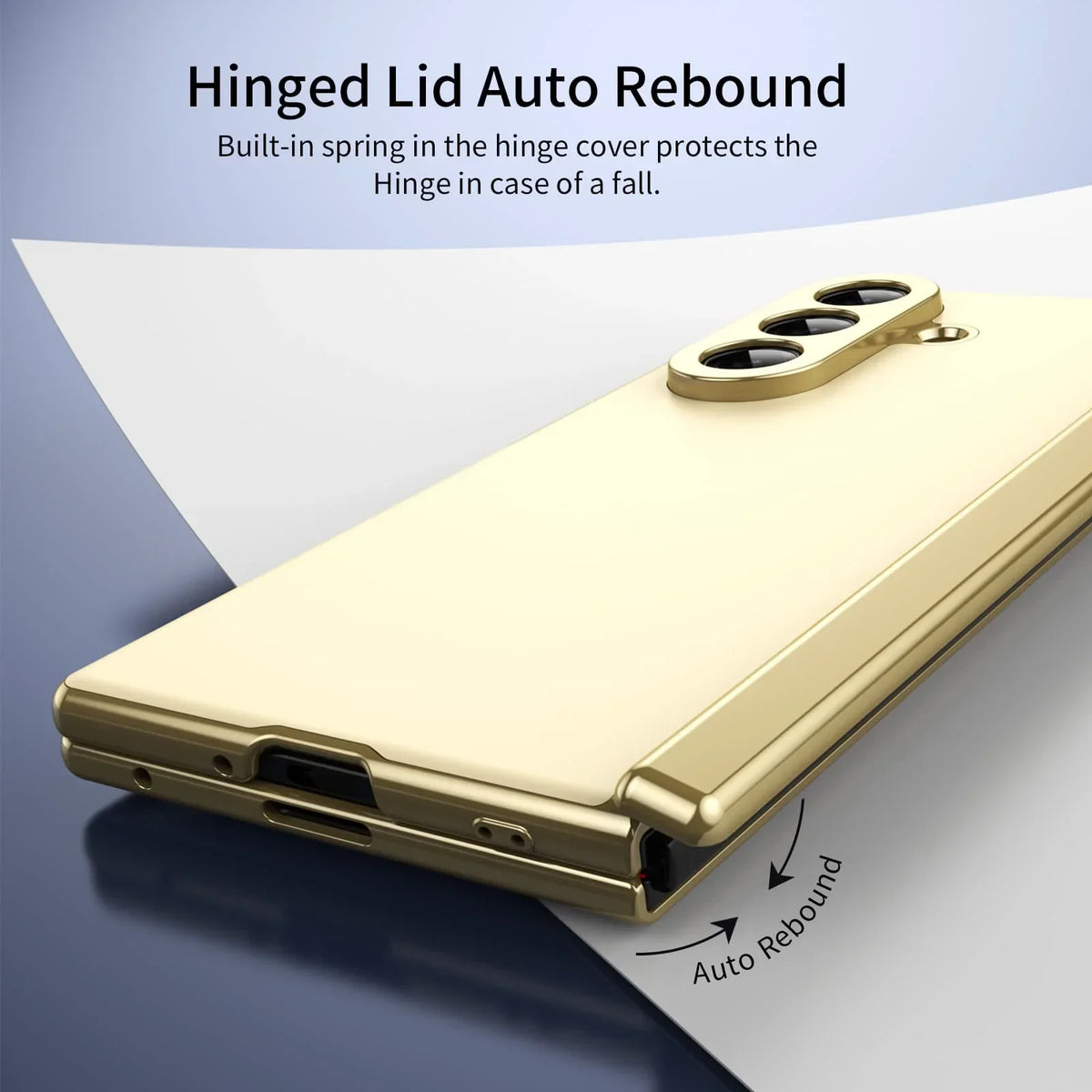 Slim Magnetic Leather Case