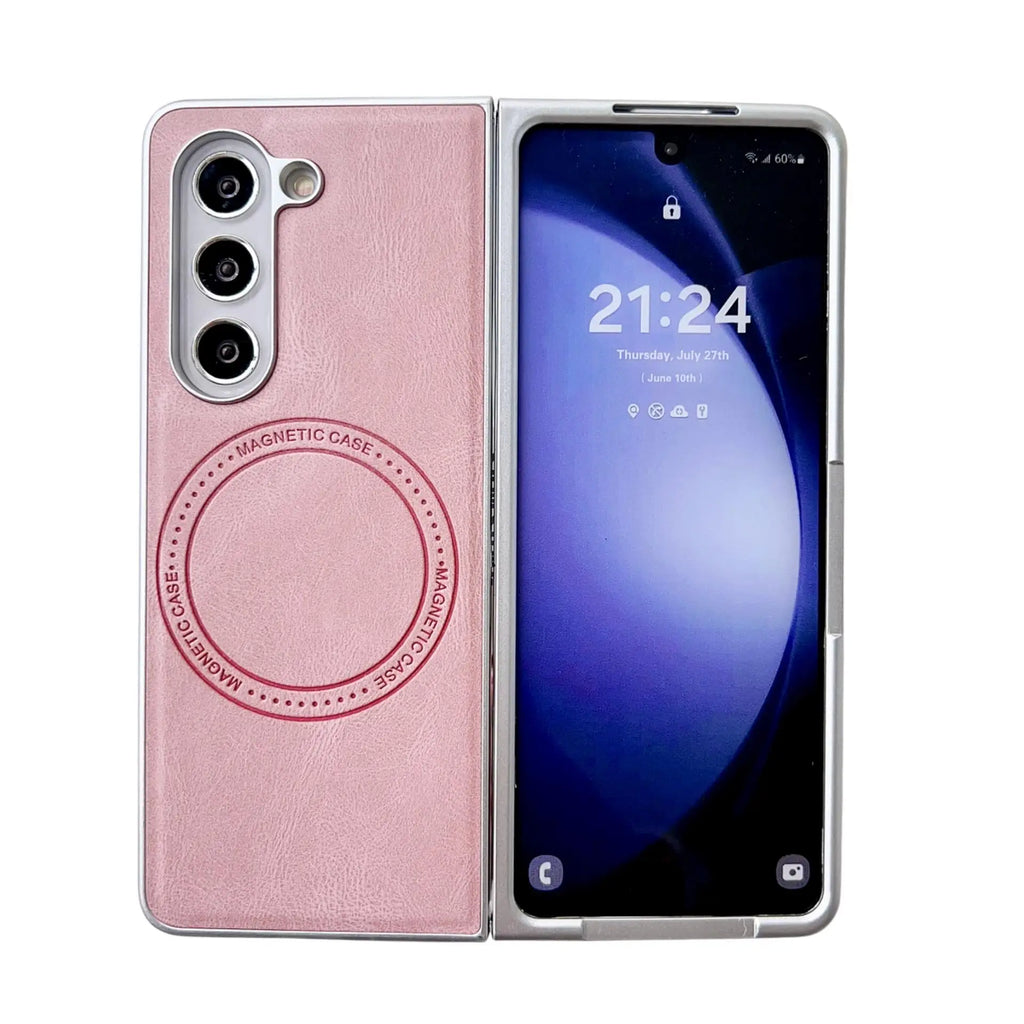 Leather Magnetic Case For Samsung Galaxy Z Fold Series