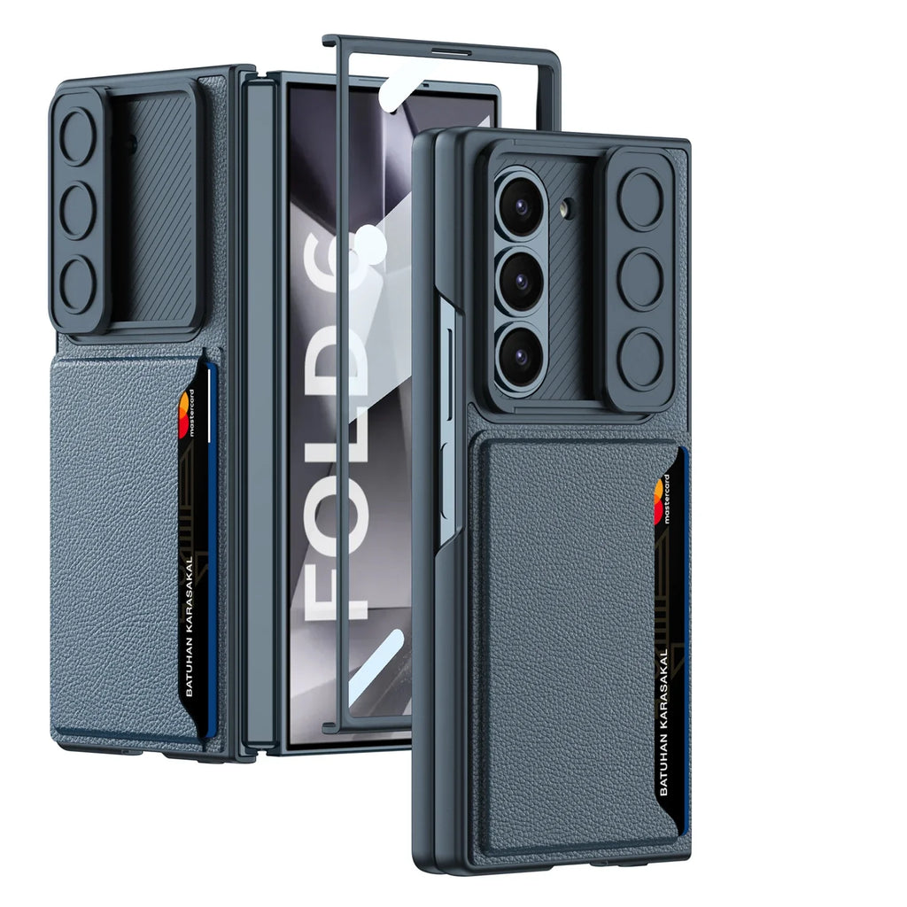 Shockproof Case with Card Slot for Samsung Galaxy Z Fold 6