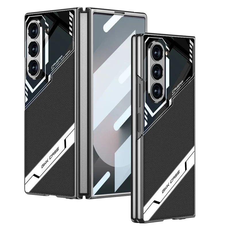Full Protection Leather Case For Samsung Galaxy Z Fold 6
