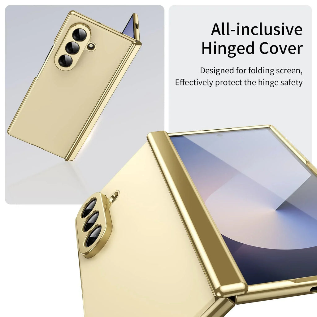 Slim Magnetic Leather Case