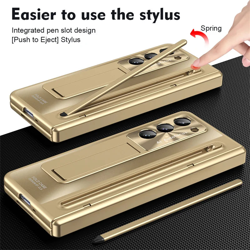 Luxury Matte Hard Case with S Pen Holder