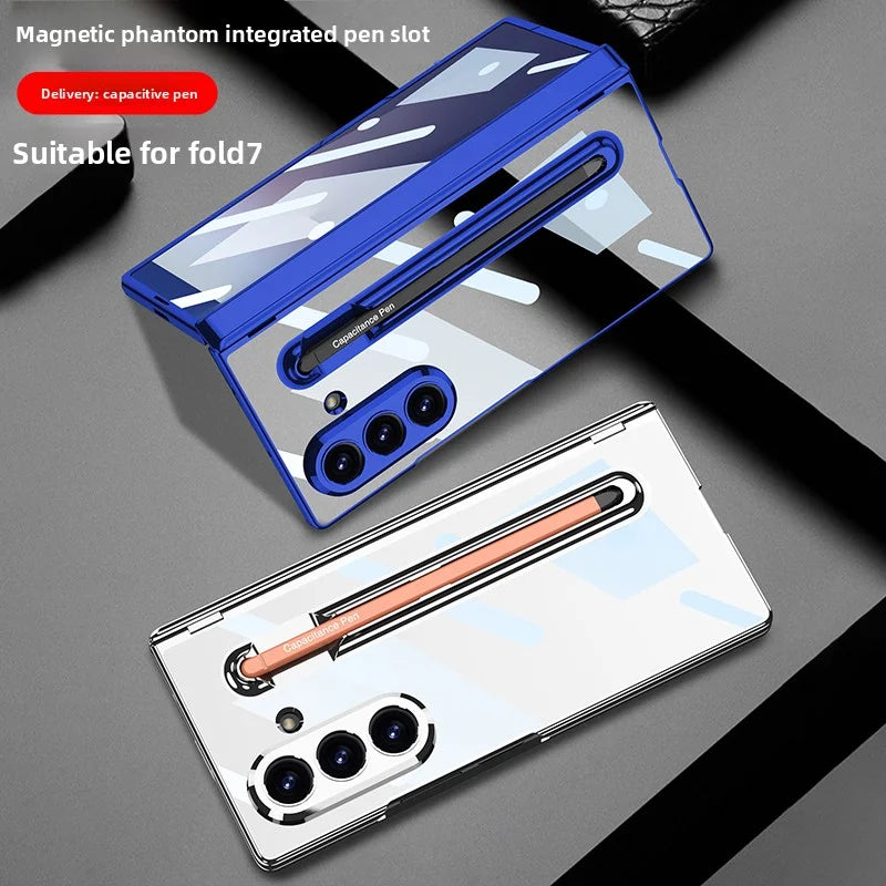 Clear Case with Pen Slot for Galaxy Z Fold 7