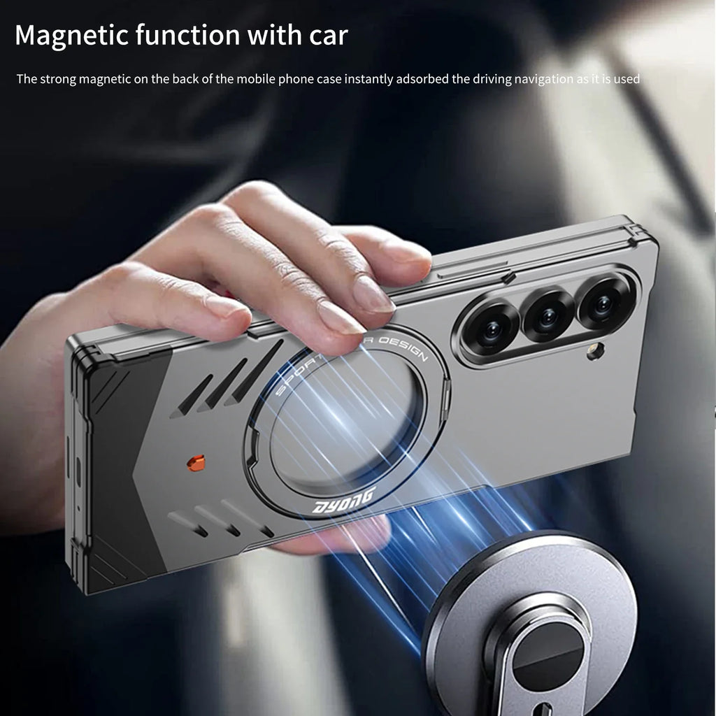 Premium Metal Kickstand Case