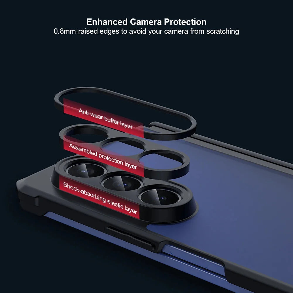 Shockproof Magnetic Ring Stand Case