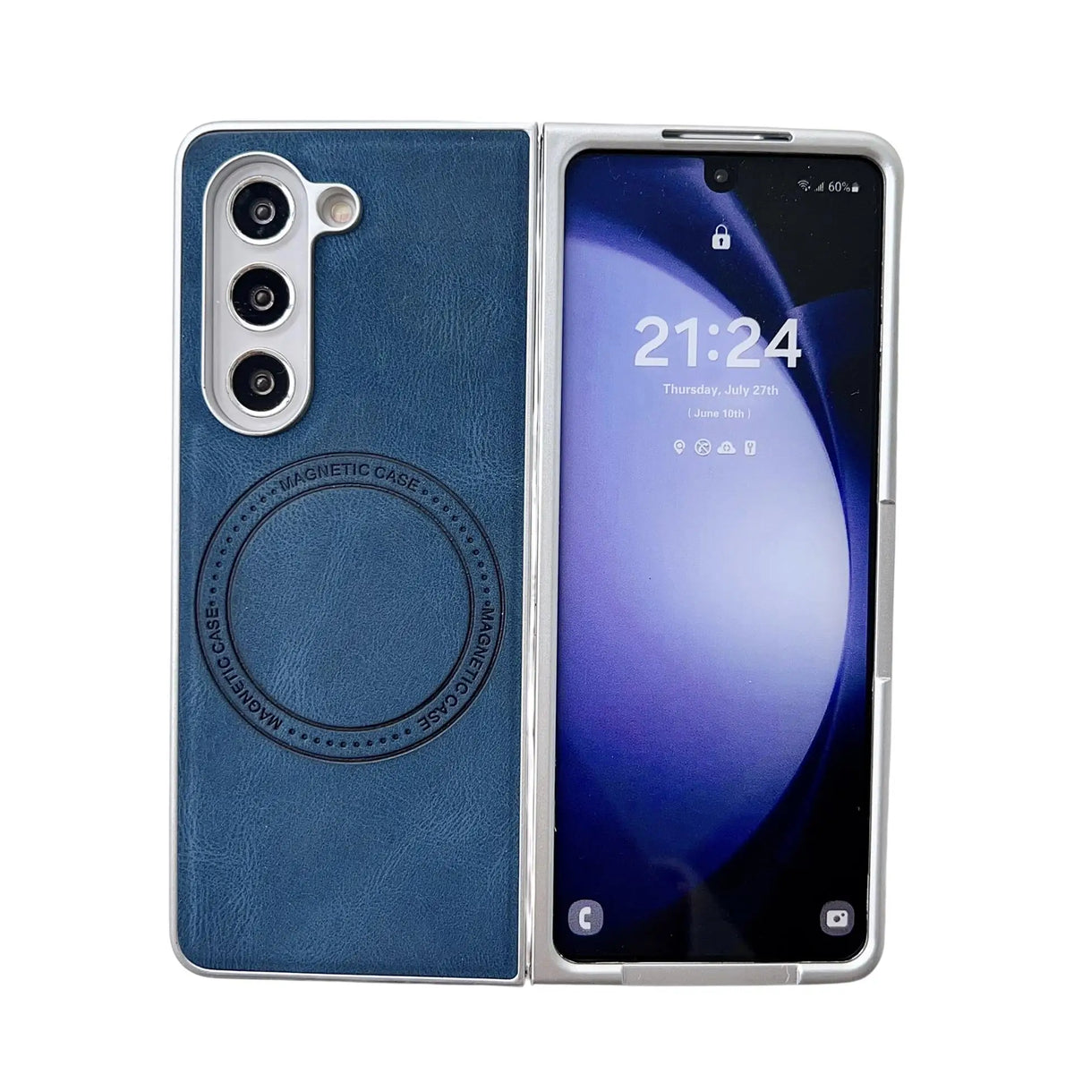 Leather Magnetic Case For Samsung Galaxy Z Fold Series
