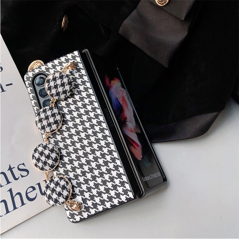 Woman Retro  Cover For Samsung Galaxy Z Fold 4