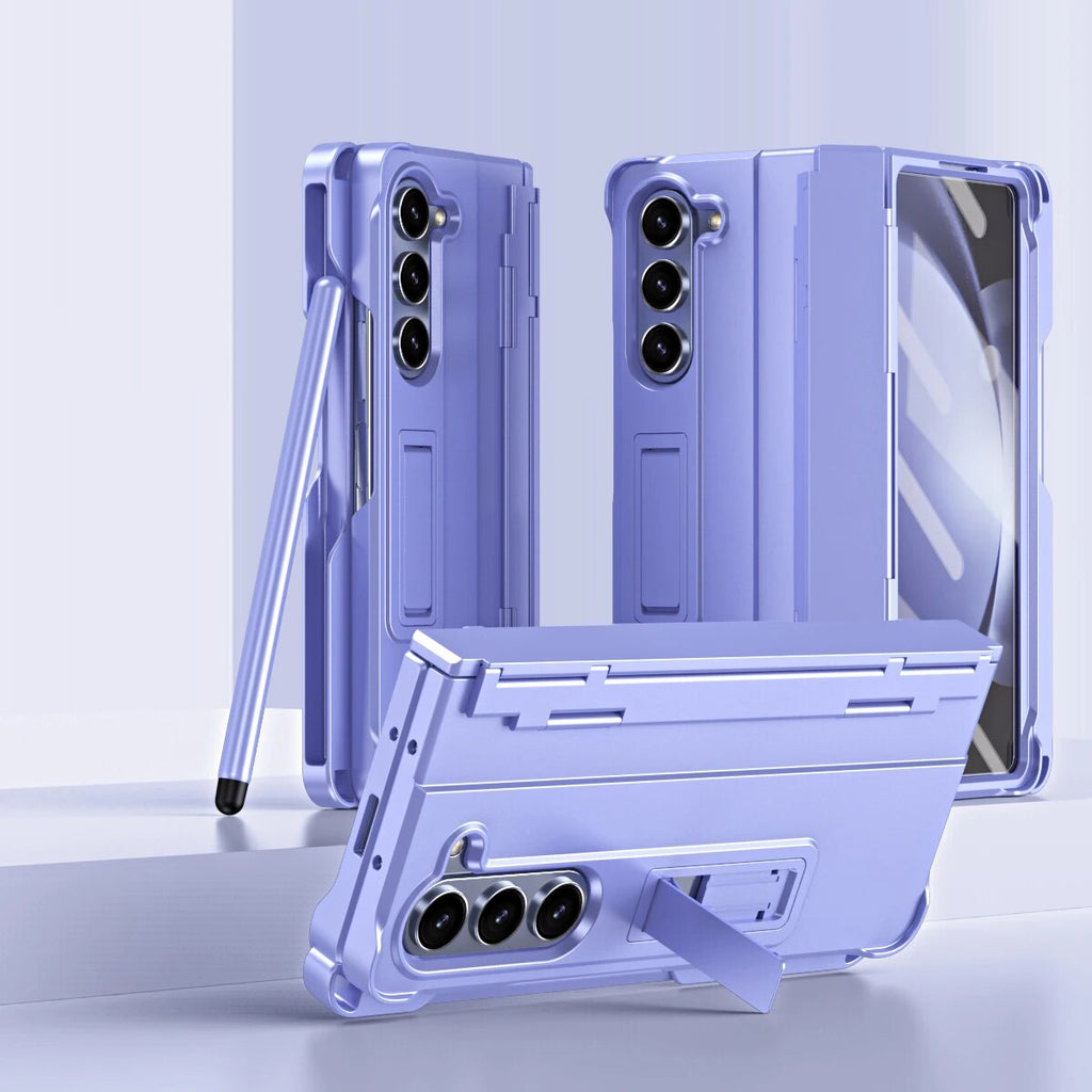 Shockproof Case With Screen Protection Touch Pen & Kickstand For Galaxy Z Fold 5