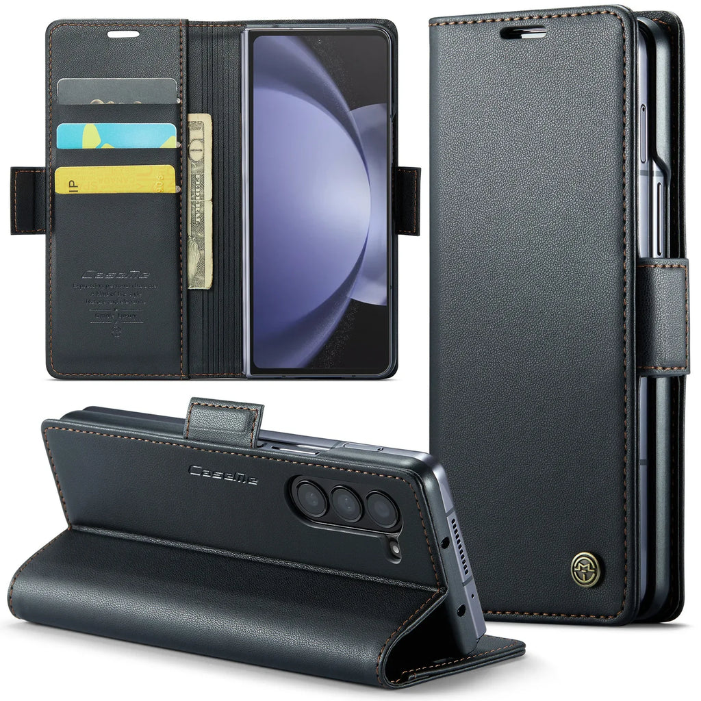 Leather Wallet Case For Galaxy Z Fold