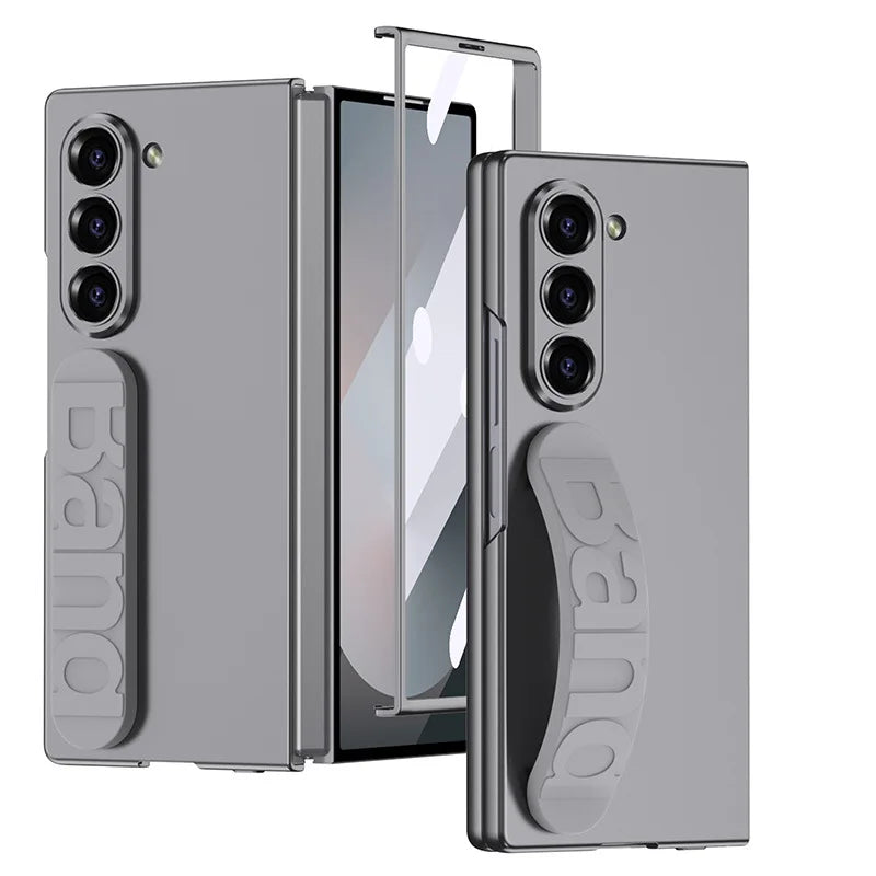 Full Protection Case with Wristband For Samsung Galaxy Z Fold 6