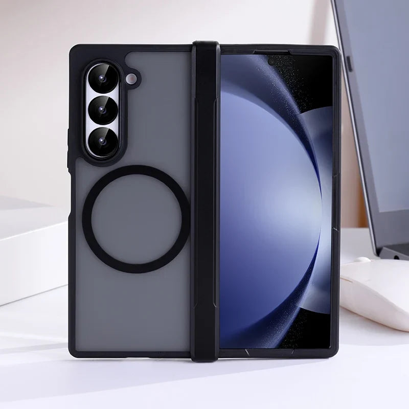 Black Magnetic Wireless Charging Case