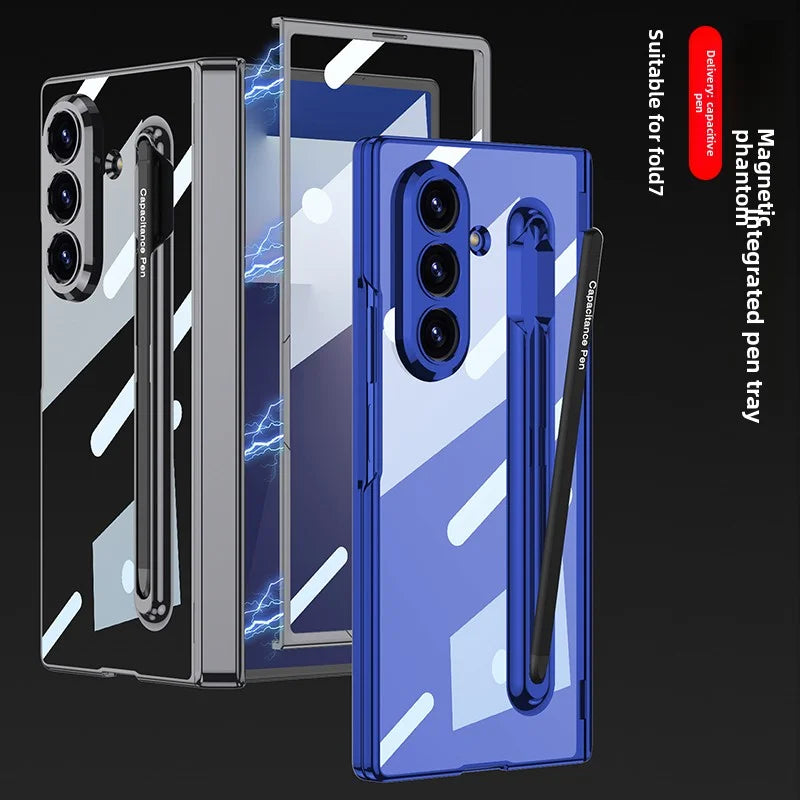Clear Case with Pen Slot for Galaxy Z Fold 7