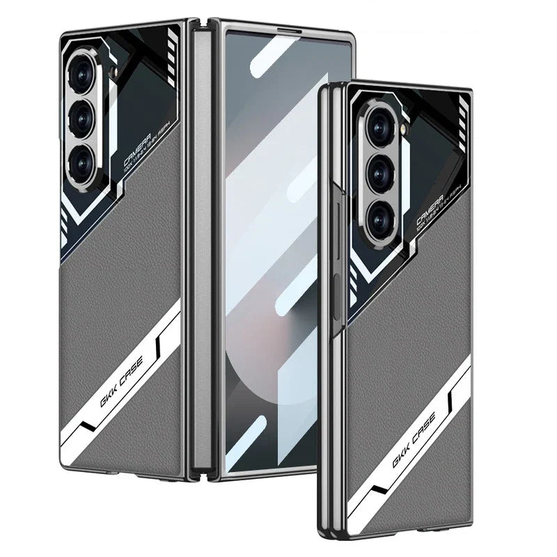 Full Protection Leather Case For Samsung Galaxy Z Fold 6