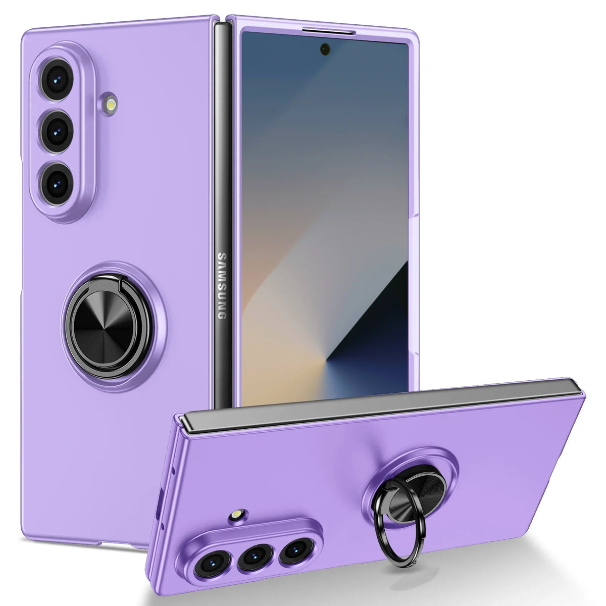 Full Protection Case With Stand For Z Fold