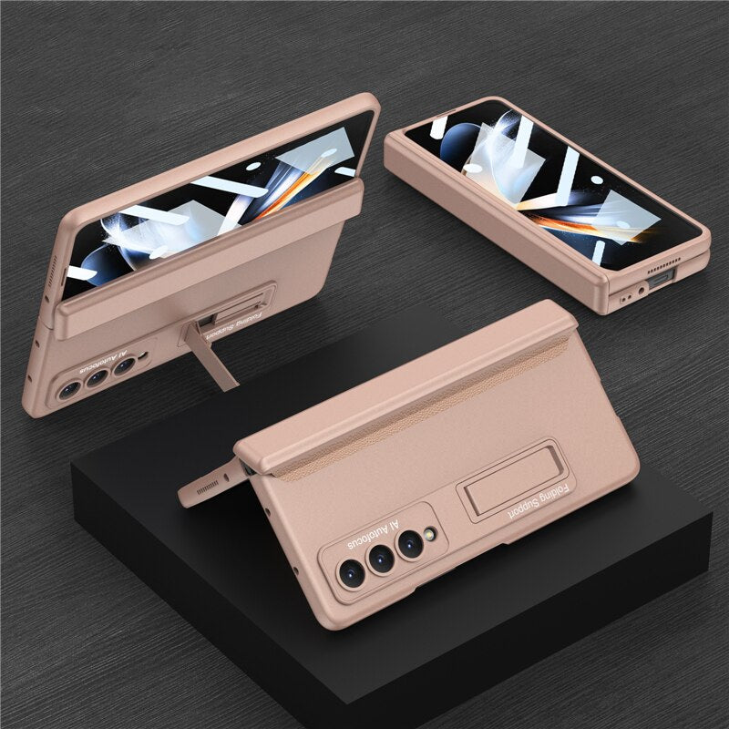 Anti Drop Magnetic case with Kickstand For Samsung Galaxy Z Fold 4
