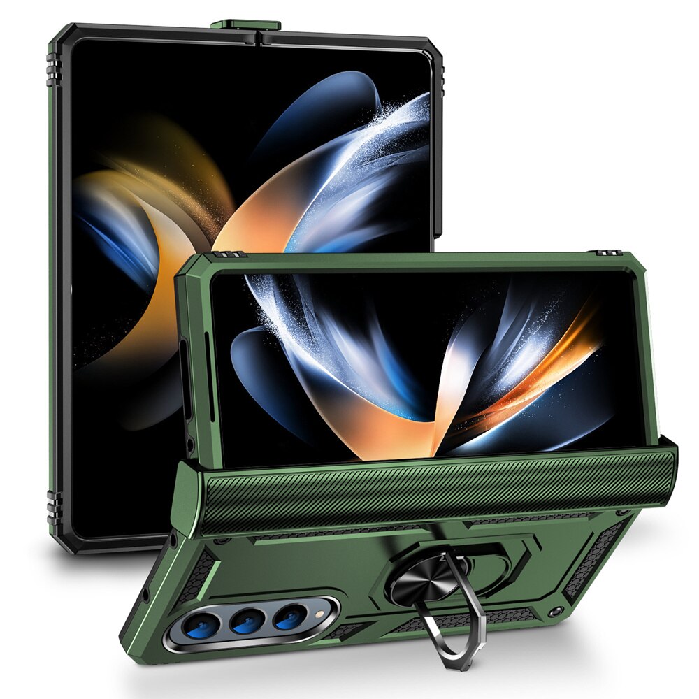 Shockproof Case with Ring Kickstand For Samsung Galaxy Z Fold 4