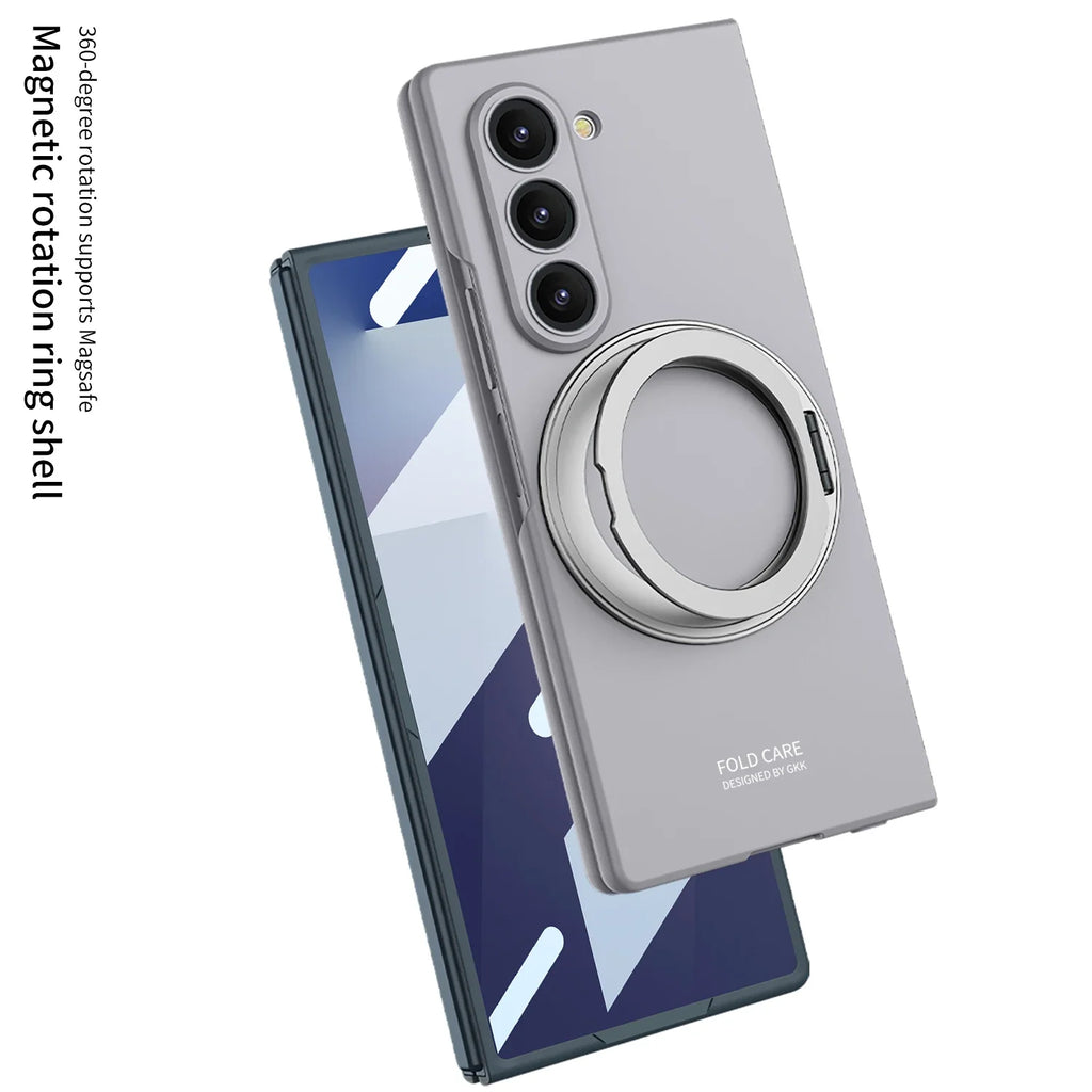 Magnetic Kickstand Ring Case