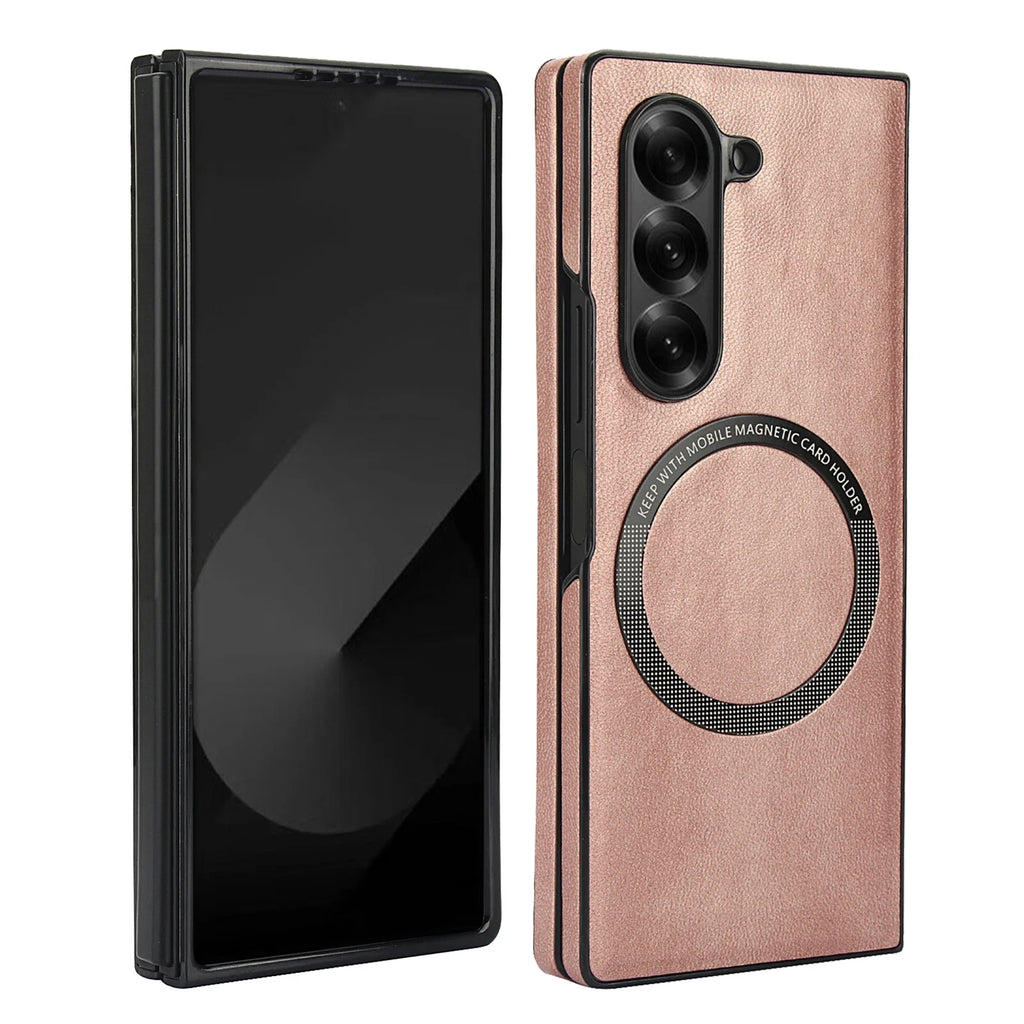 Full Protection Magnetic Leather Case