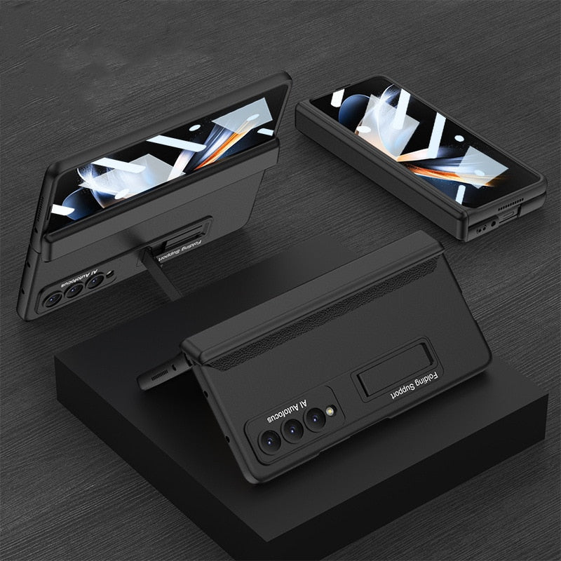 Anti Drop Magnetic case with Kickstand For Samsung Galaxy Z Fold 4