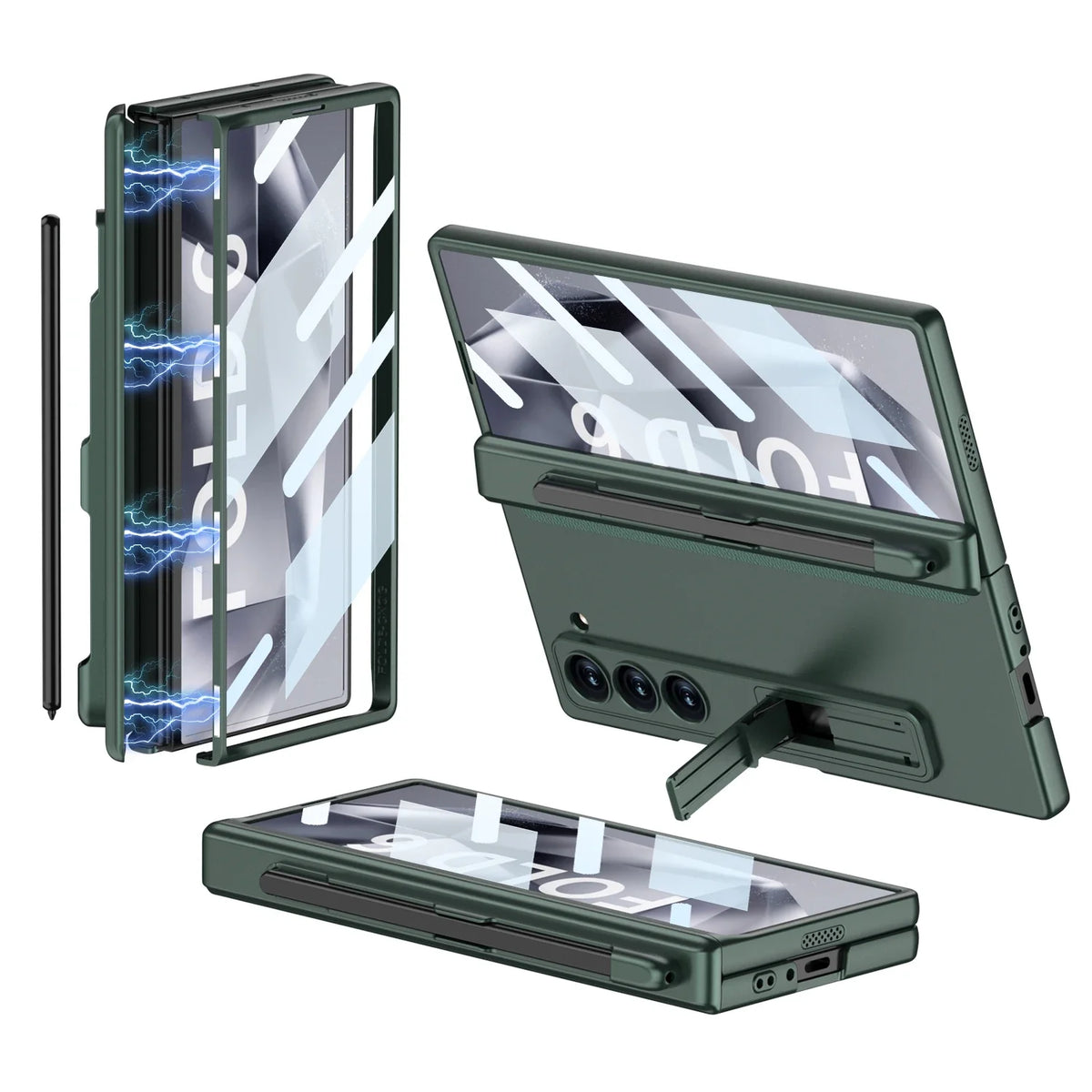 Shockproof Case with Hinge Protection & Pen Slot For Samsung Galaxy Z Fold 6