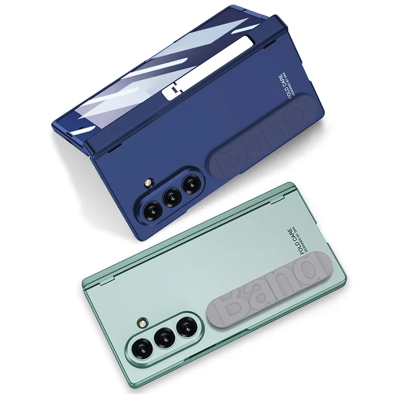 Magnetic Stand Case with Hinge Guard