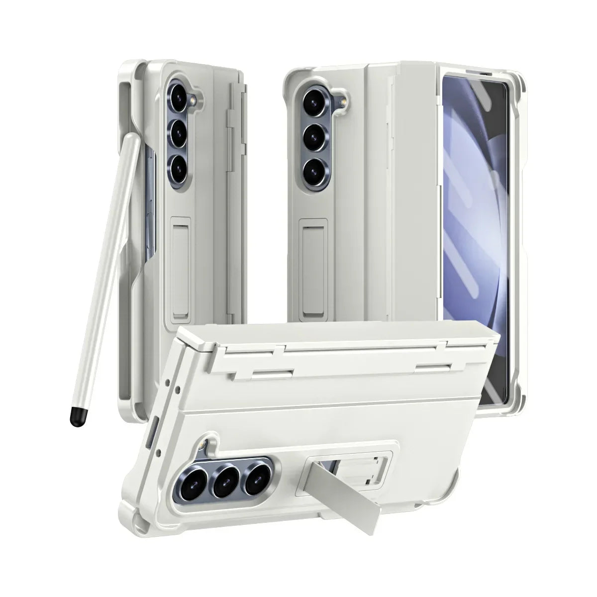 Full Protection Case with Touch Pen & Screen Protector For Samsung Galaxy Z Fold 6
