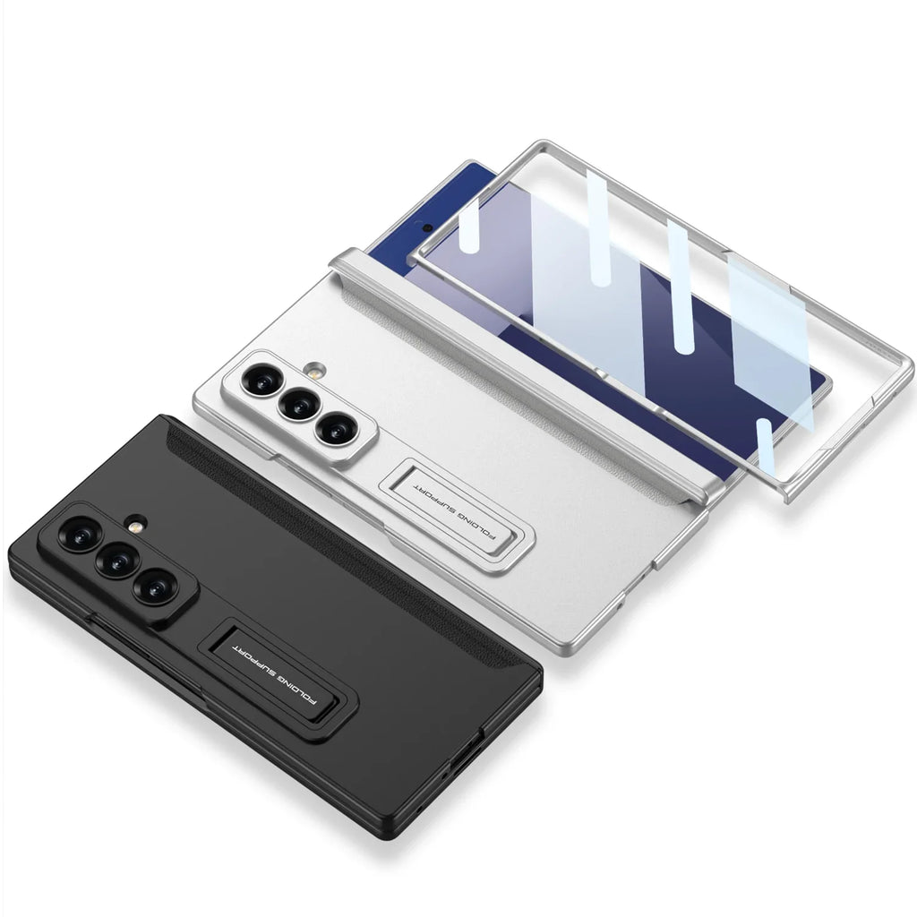Magnetic Matte Kickstand Case