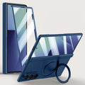 Magnetic Ring Stand Case with Screen Protection