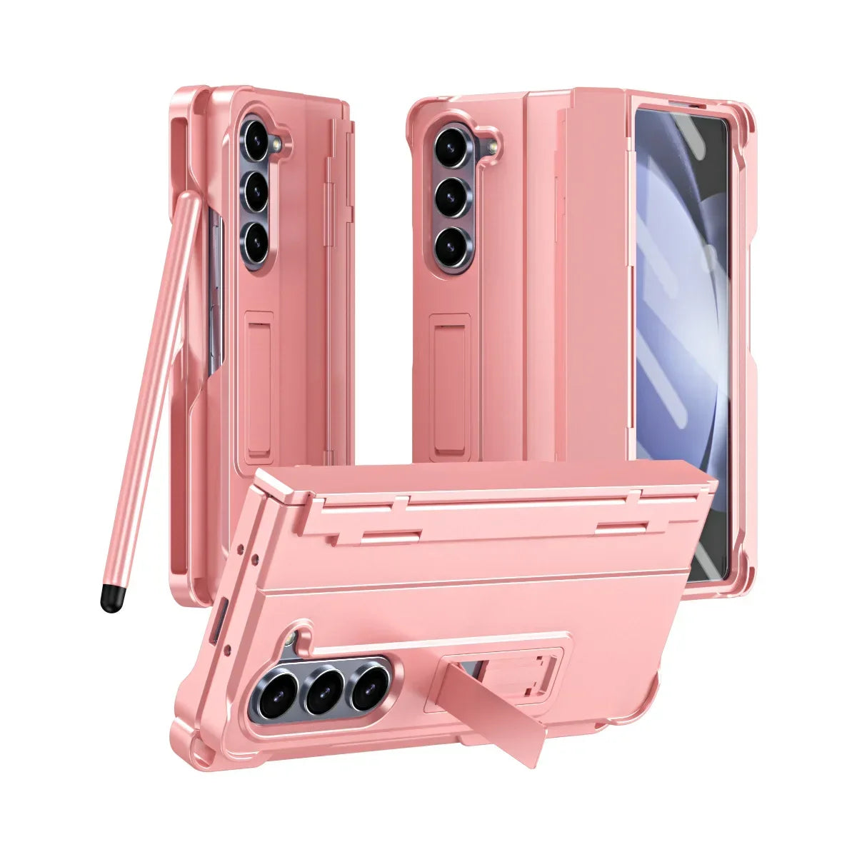 Full Protection Case with Touch Pen & Screen Protector For Samsung Galaxy Z Fold 6