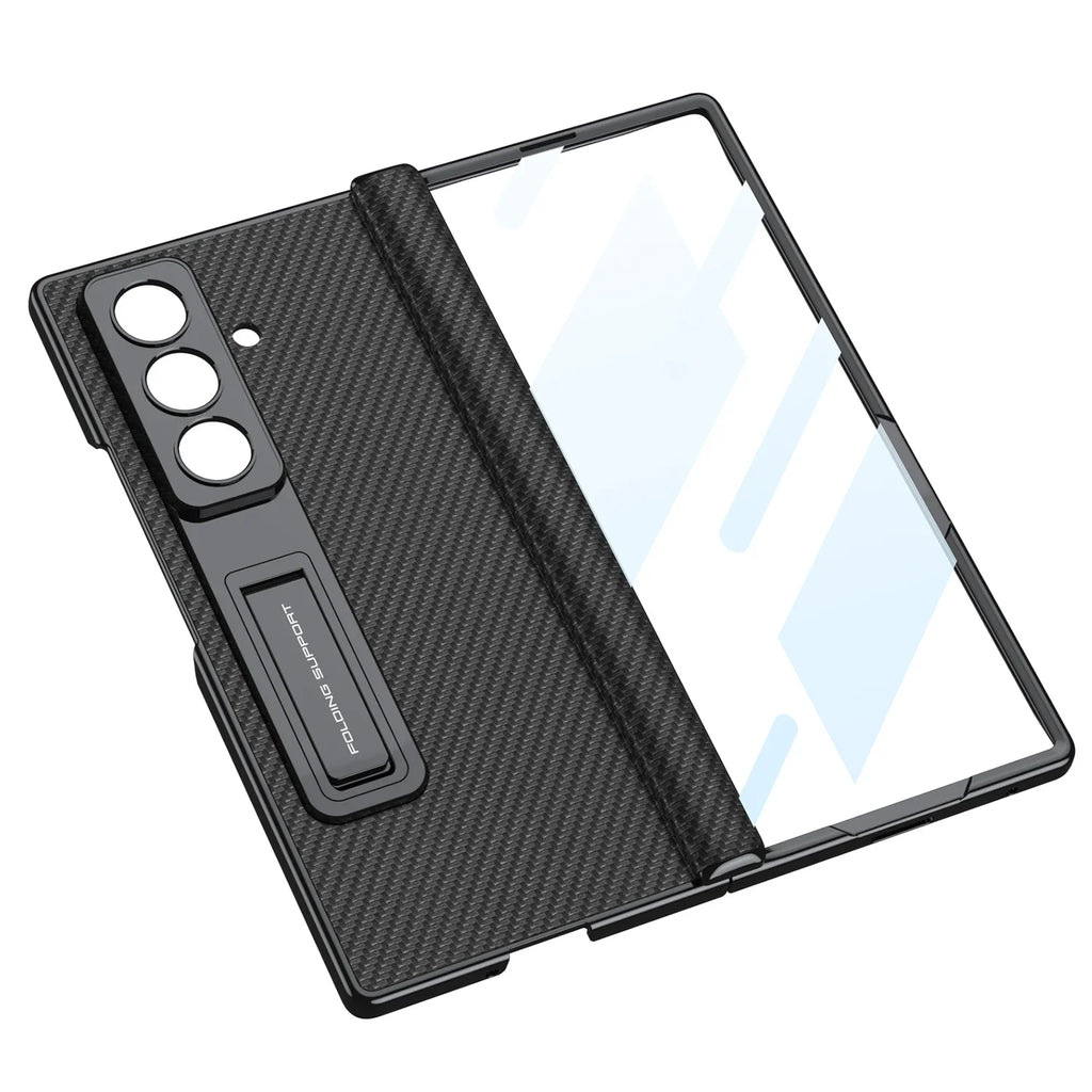 Premium Leather Magnetic Stand Case