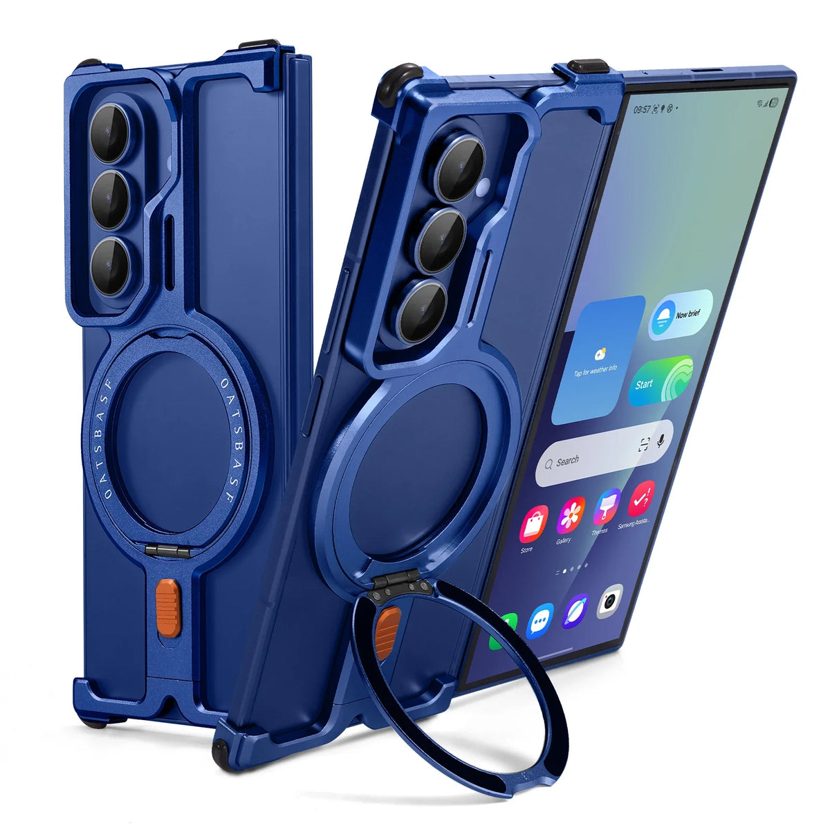 Magnetic Case with Stand For Z Fold 7