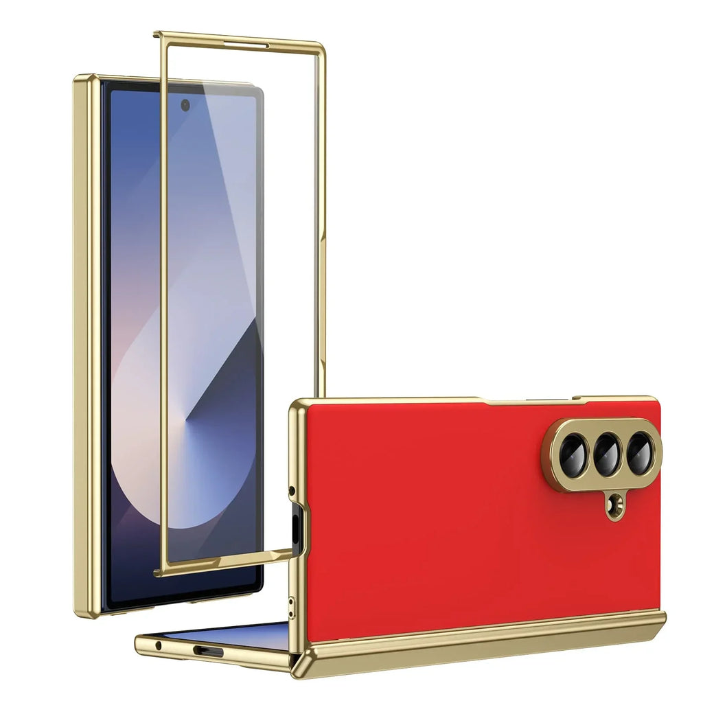 Slim Magnetic Leather Case