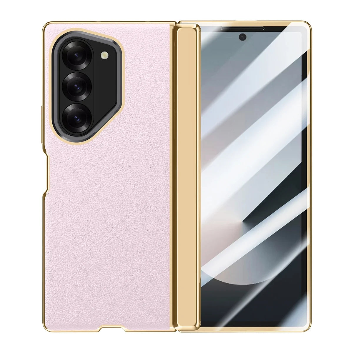 Full Protection Leather Case For Samsung Galaxy Z Fold 6