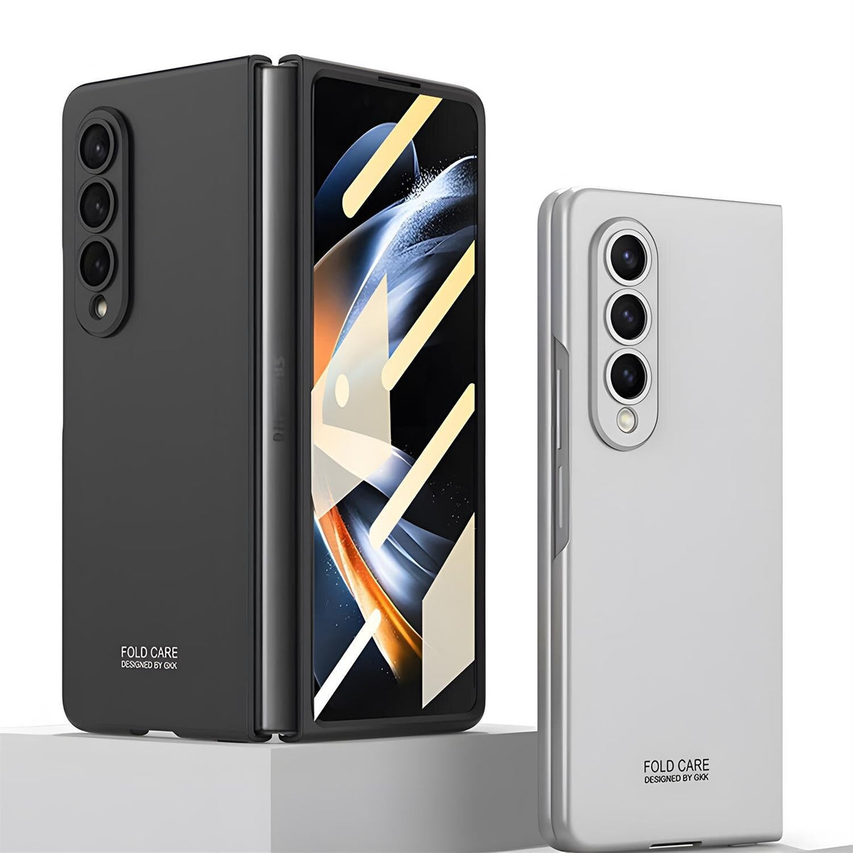 Ultra Thin Shockproof Matte Case with Glass Film For Samsung Galaxy Z Fold 4
