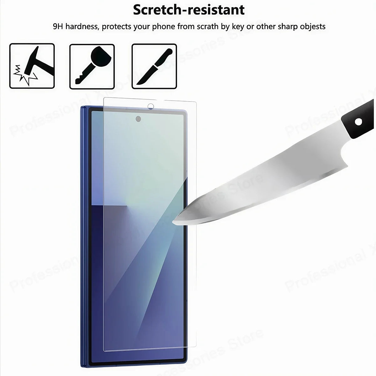 CrystalGuard 6-in-1 Tempered Glass Screen Protector Set for Galaxy Z Fold Series