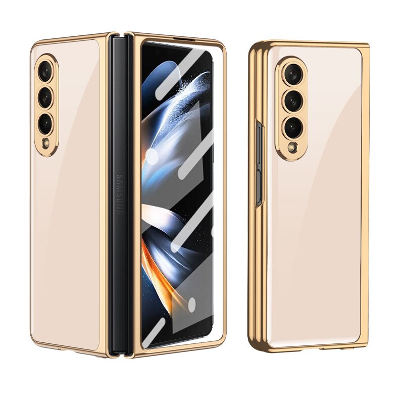 Luxury Electroplated Case For Samsung Galaxy Z Fold 4