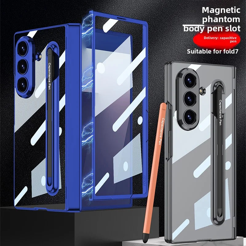 Clear Case with Pen Slot for Galaxy Z Fold 7