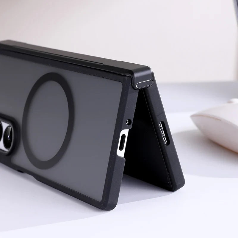 Black Magnetic Wireless Charging Case