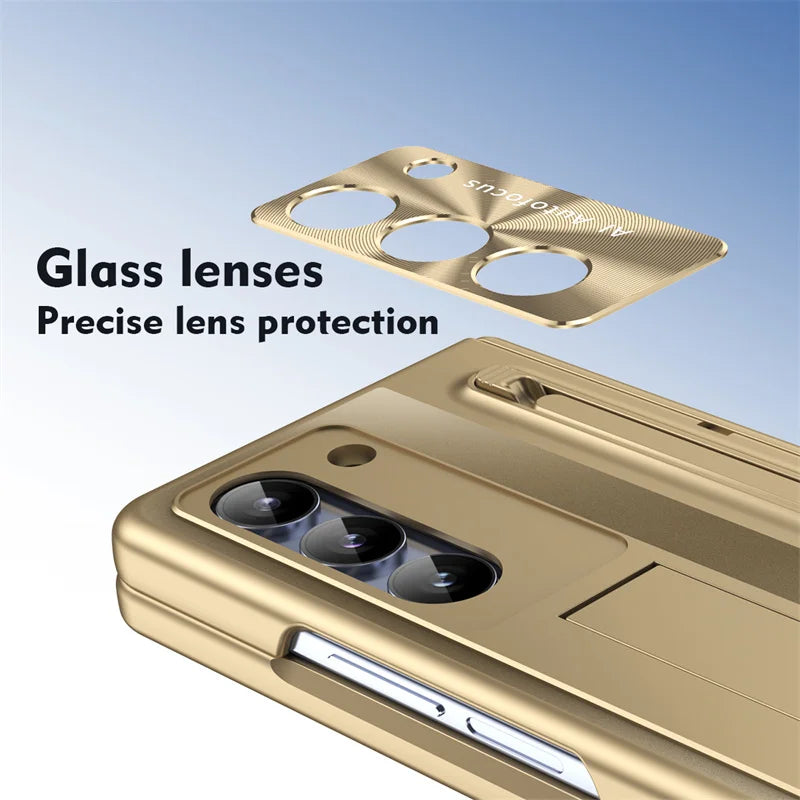 Luxury Matte Hard Case with S Pen Holder