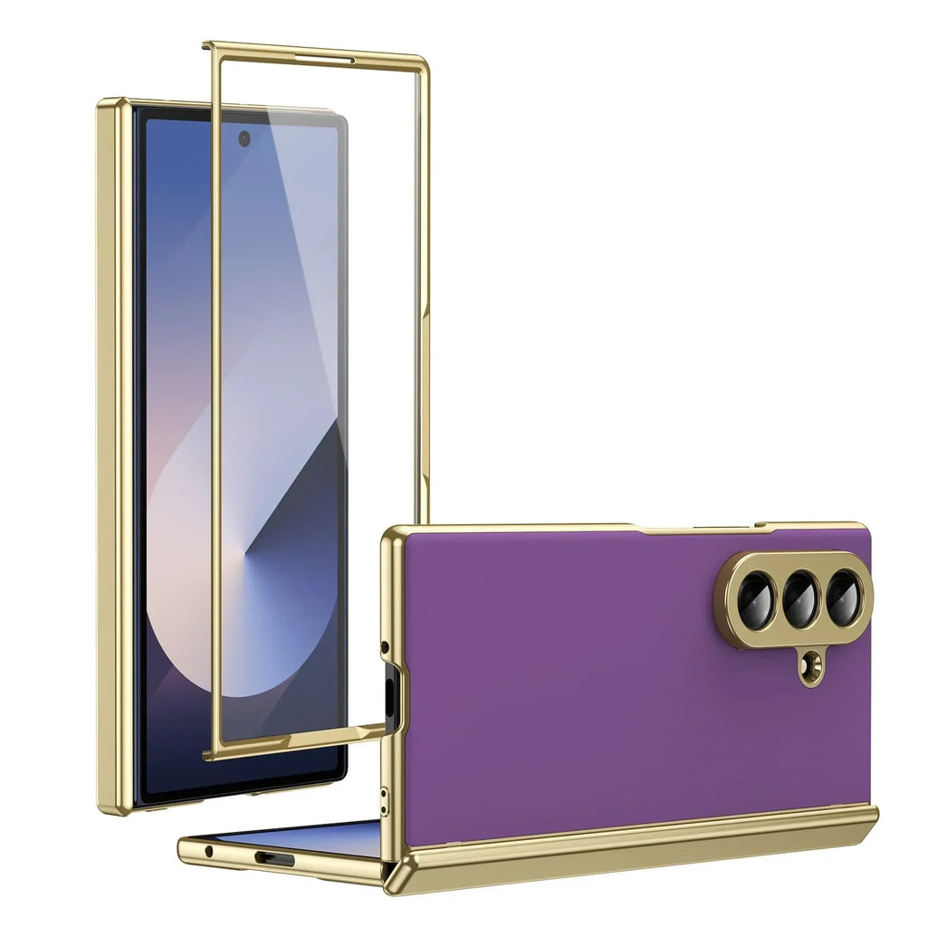 Slim Magnetic Leather Case