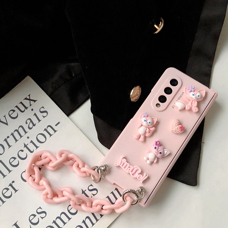 Fashion Bracelet Holder Phone case For Samsung Galaxy Z Fold 4