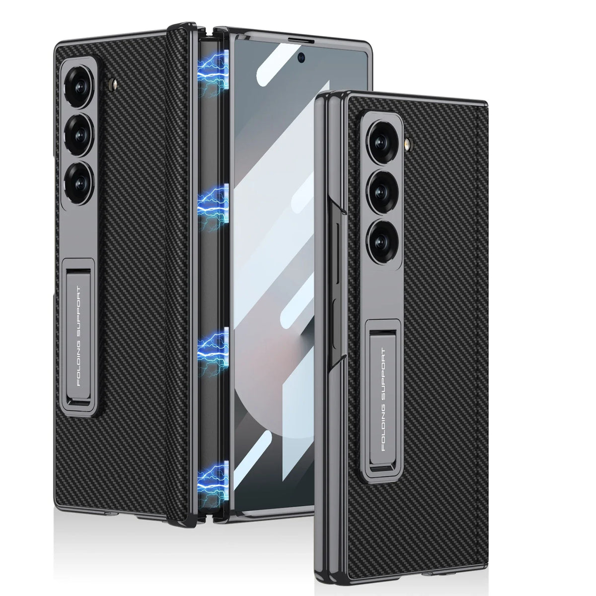 Premium Leather Magnetic Stand Case