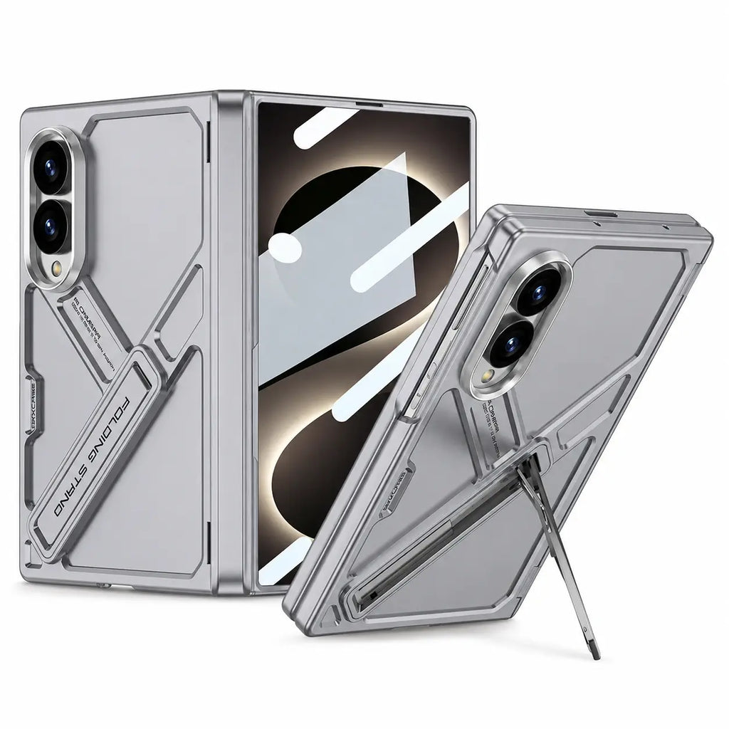 Armor Stand Case with Glass For Galaxy Z Fold 8