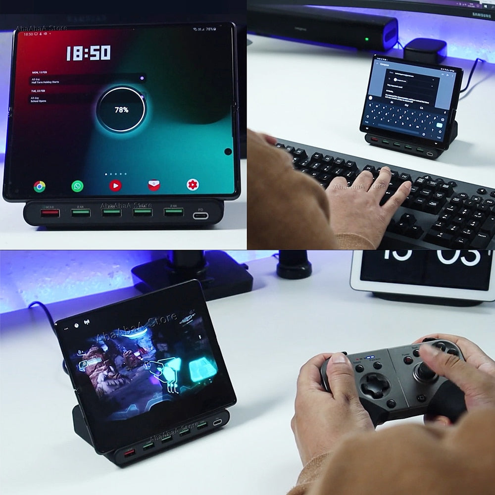Wireless Charger Holder Desk Stand For Samsung Galaxy Z Fold Series